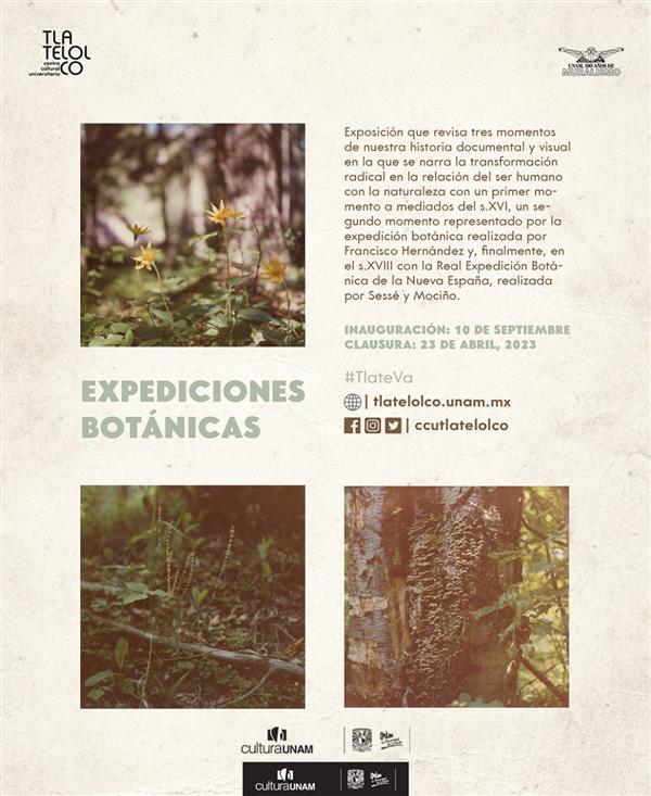 Exposición  Expediciones botánicas  