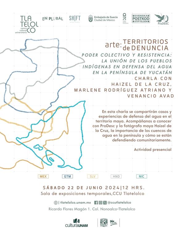 <p>La defensa del agua en la península de Yucatán” Charla con Haizel de la Cruz y ProDesc</p>