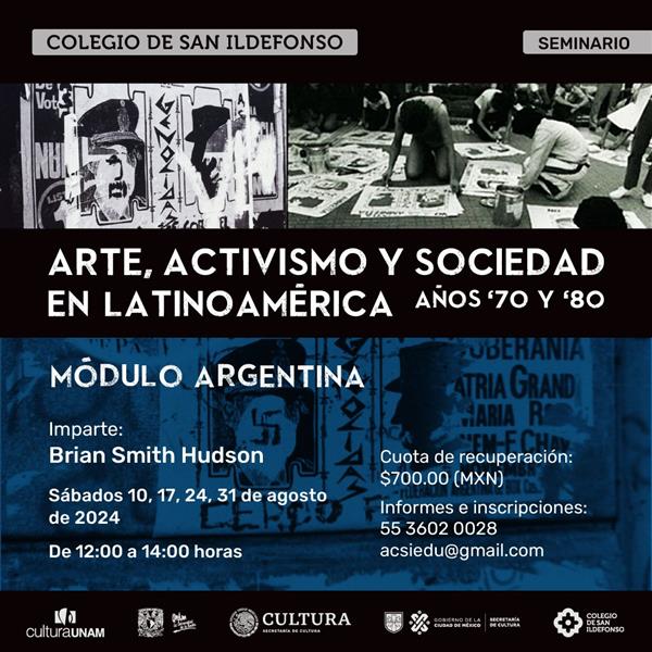 <p><strong>Arte, activismo y sociedad en Latinoamérica. </strong><strong>Años ‘70 y ‘80</strong></p>