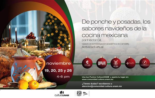 <p><strong>Curso: De ponche y posadas, los sabores navideños de la cocina mexicana</strong></p>