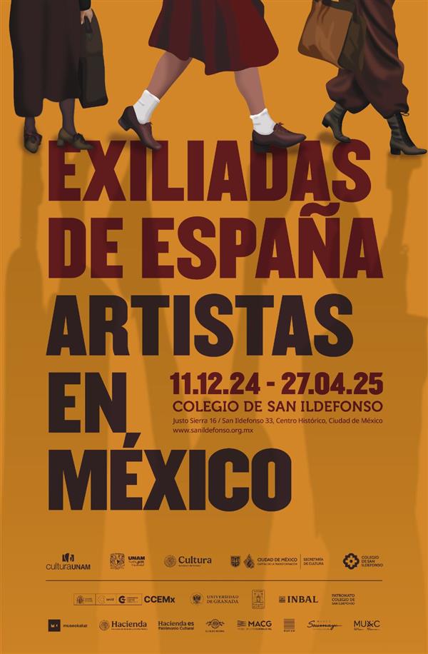 <p><em>Exiliadas de España. Artistas en México</em></p>