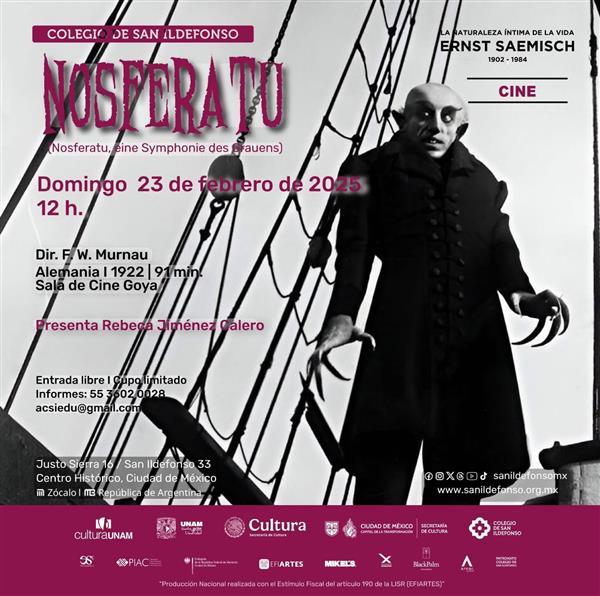 <p>Cine</p>
<p>Nosferatu / Nosferatu, eine Symphonie des Grauens</p>