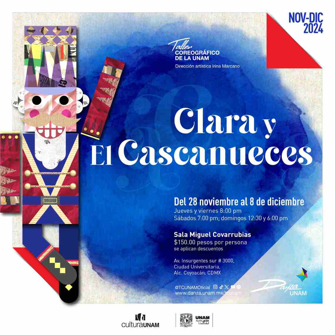 <p><strong>TCUNAM | Clara y El Cascanueces</strong> </p>